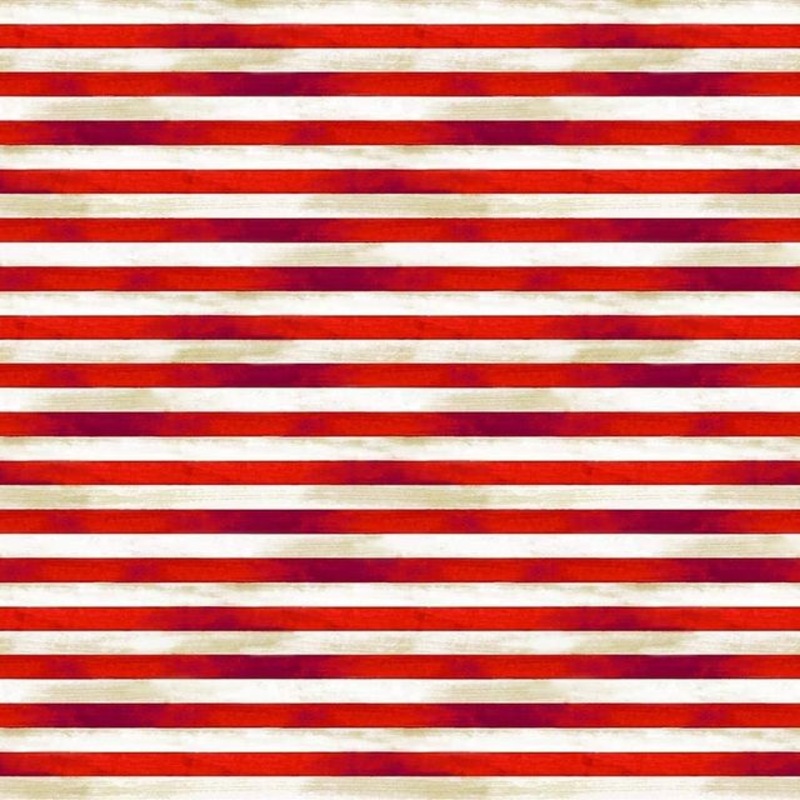 American Freedom USA Patriotic Stripes Red Timeless Treasures Cotton Fabric