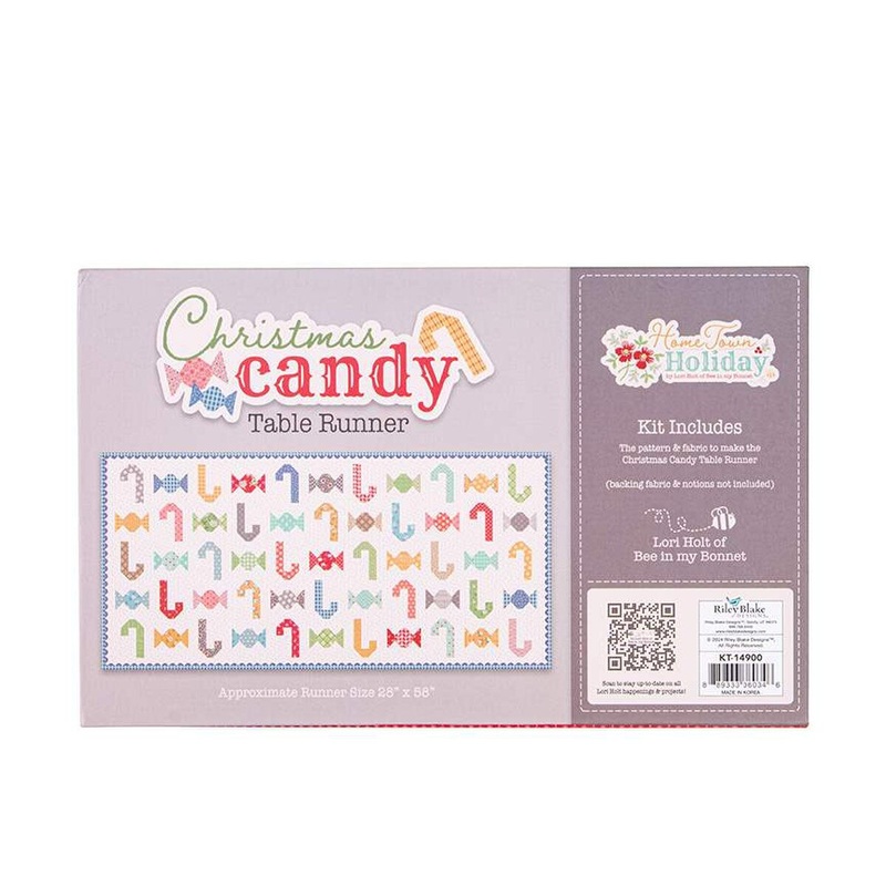 Christmas Candy Runner Boxed Kit 27'' x 57'' Lori Holt Riley Blake Designs