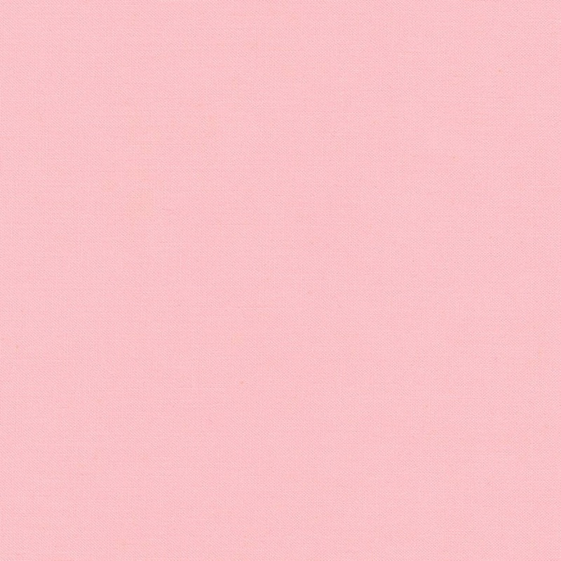 Kona Peony Pink Solid Robert Kaufman Cotton Fabric