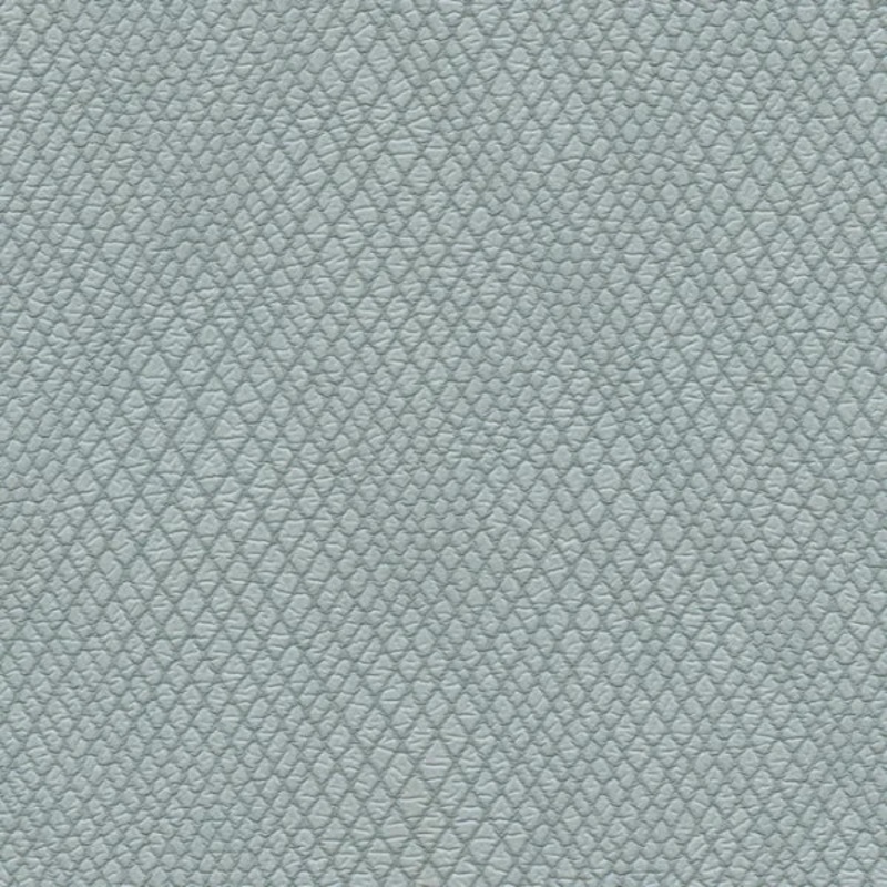 Remnant of Ultraleather Wired Baby Blue Upholstery Vinyl