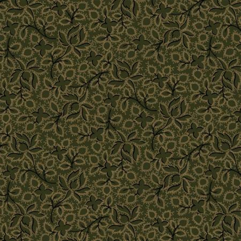 Pam's Patchwork Stars Wild Perennials R171123D-GREEN