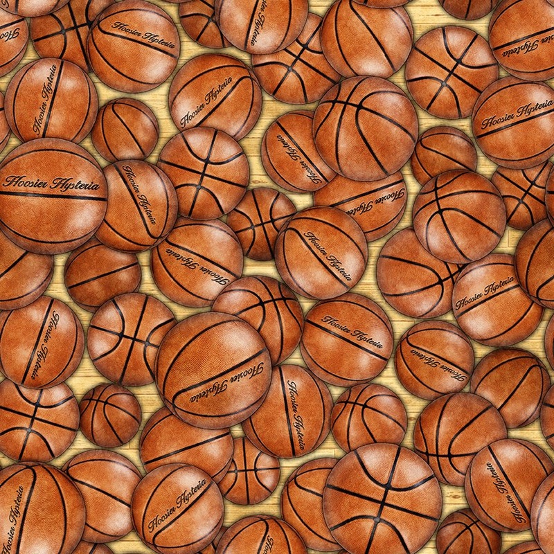 2025 All Indiana Shop Hop Basketballs 31110 - O Orange