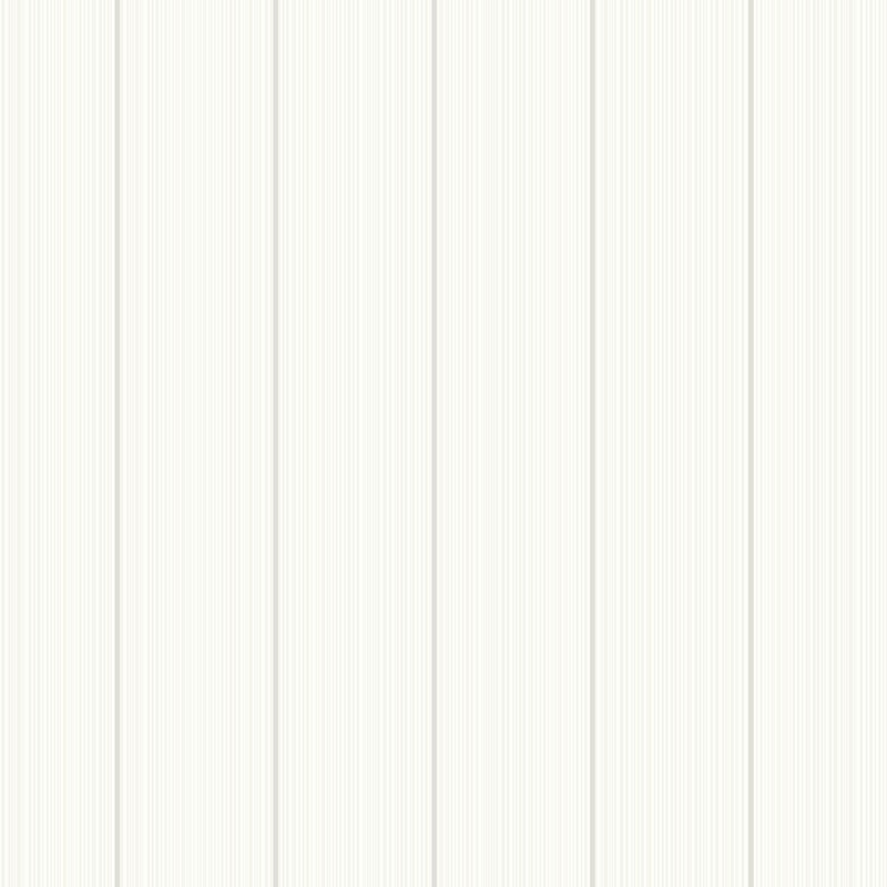 Collins Company Rockefeller Stripe Dove White Wallpaper