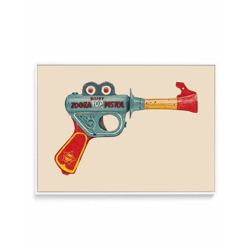 Zooka By Florent Bodart | Framed Canvas Art Print