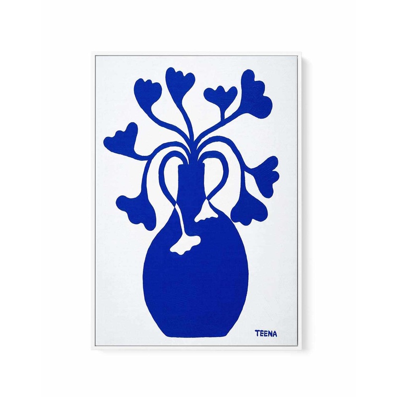 Agape by Teena Zerefos | Framed Canvas Art Print