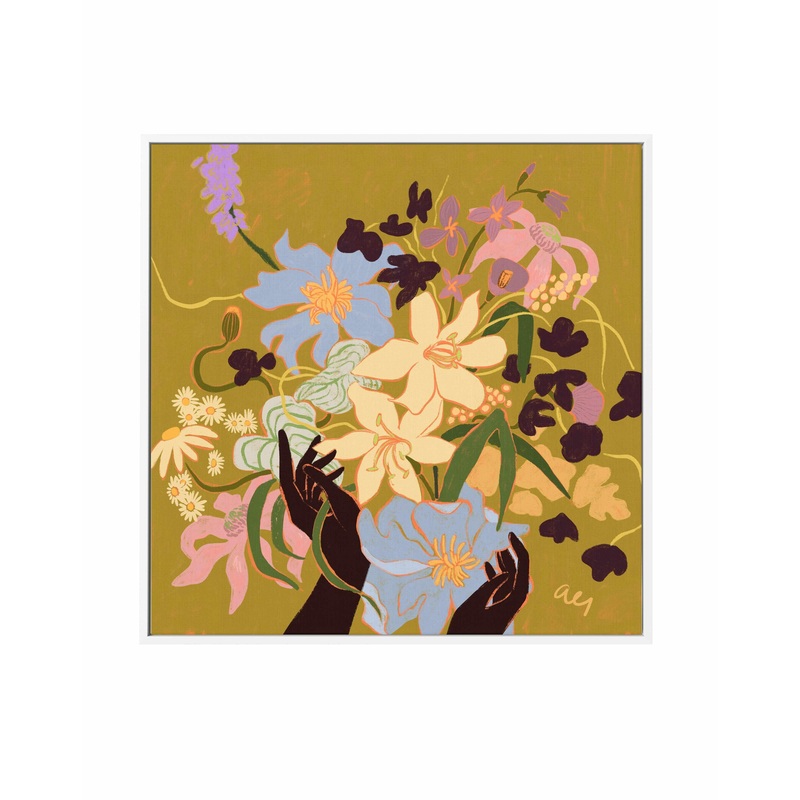 A Touch Of Nature | Framed Canvas Art Print