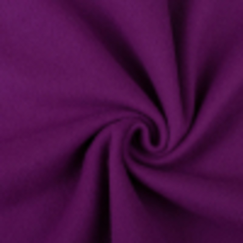 Wool and Cashmere Coating Made in Italy - Purple - Alberini Collection