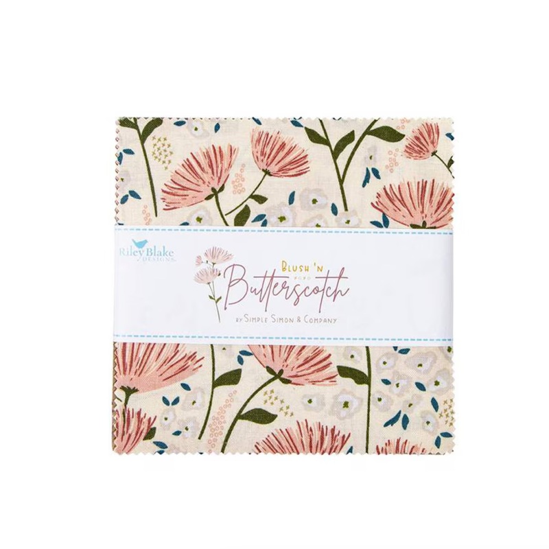 Blush 'n Butterscotch by Simple Simon & Company - 5 Inch Stacker