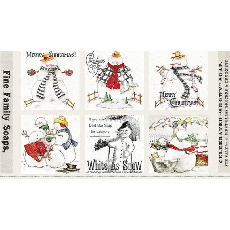 White as Snow Snowy Soap Patch Panel by J. Wecker Frisch