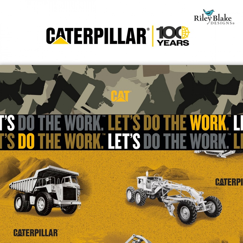 Caterpillar 100 Years - 2.5" Strips - Special Order (Estimated Arrival - September 2025)