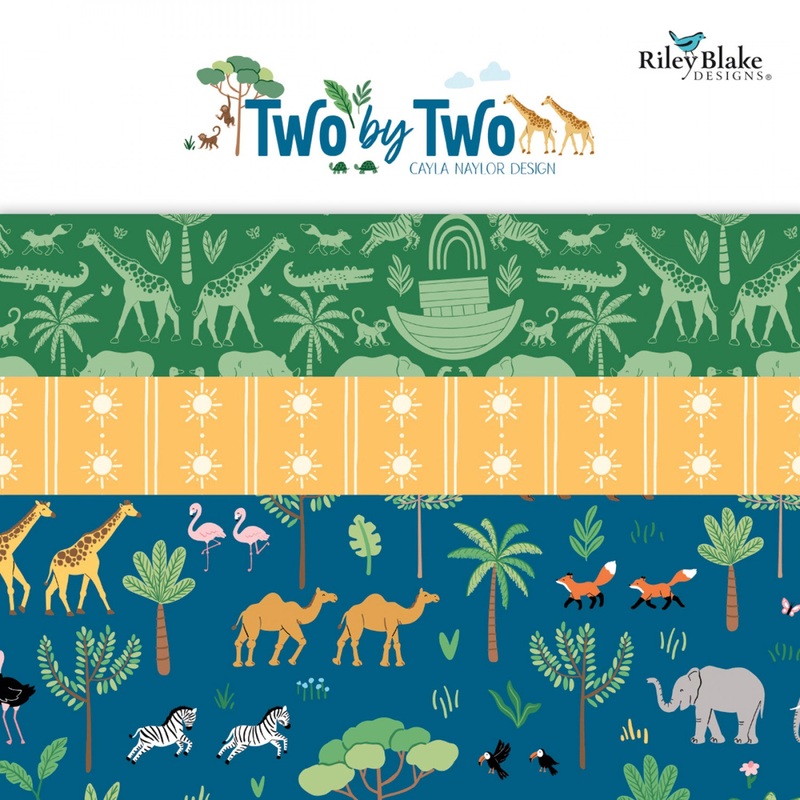 Two by Two by Cayla Naylor - 2.5" Strips - Special Order (Estimated Arrival - September 2025)