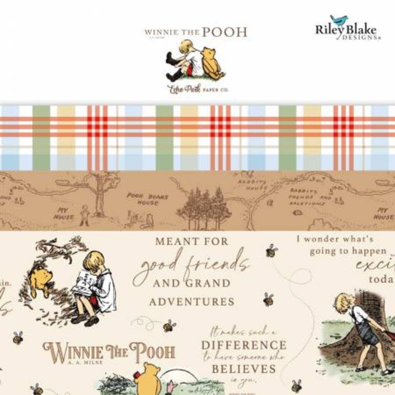 Winnie the Pooh by Echo Park - 5" Stacker - Special Order (Estimated Arrival - December 2025)