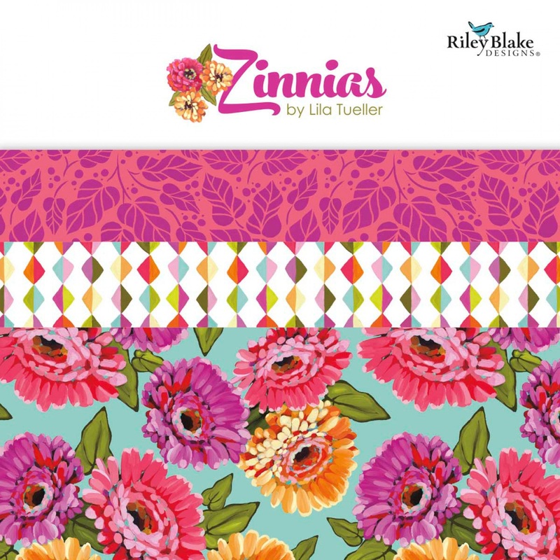 Zinnias by Lila Tueller- 5" Stacker - Special Order (Estimated Arrival - December 2025)