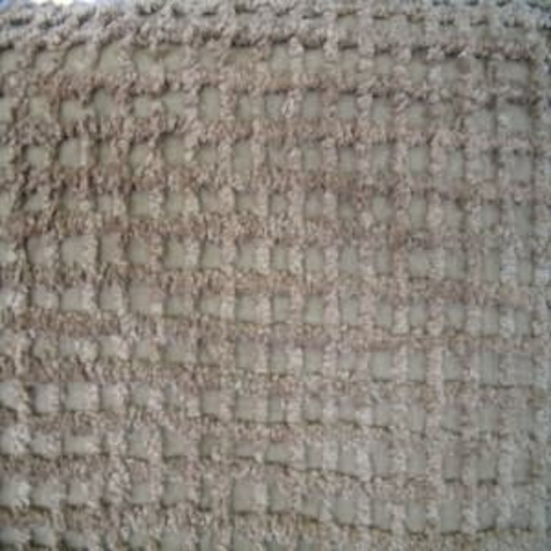 45" Chenille Waffle Solid Box Brown 100% CottonPicture Color Not Accurate