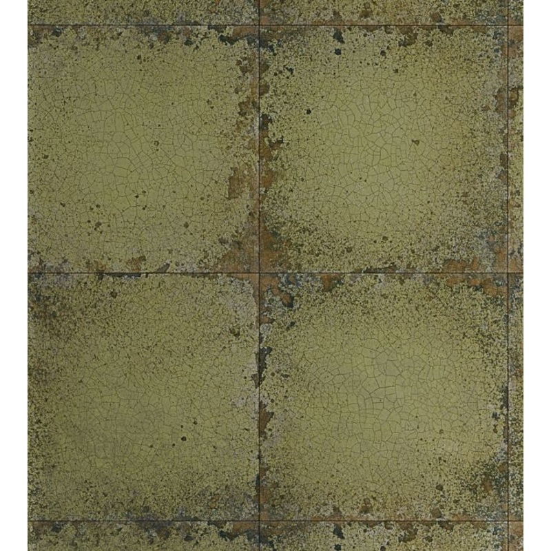 Lustre Tile Wallpaper - Gold - ZTOT312831 - Zoffany