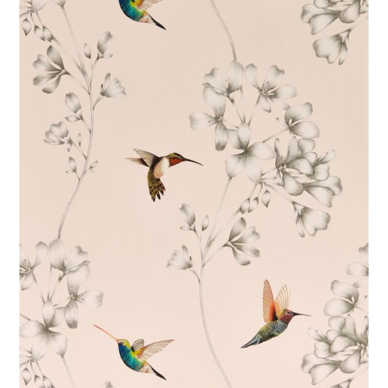 Amazilia Wallpaper - Powder/Pearl - HTEW112606 - Harlequin