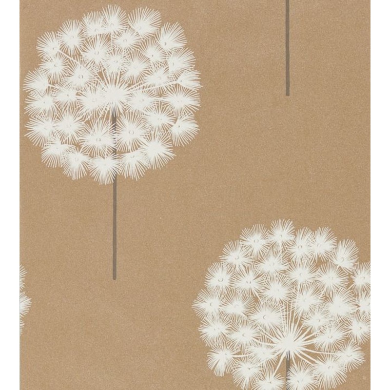 Amity Wallpaper - Brass/Pewter - HPUT111913 - Harlequin