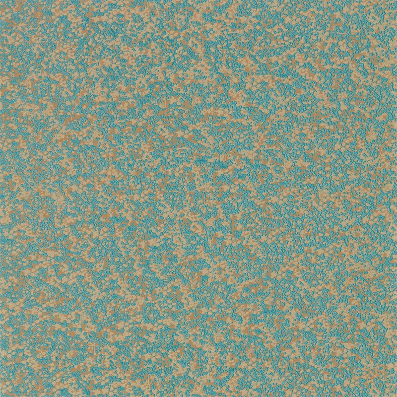 Anthology Coral Wallpaper - Teal/Gold - EANV111869 - Harlequin