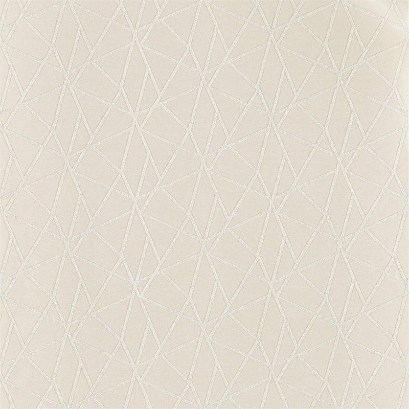 Zola Shimmer Wallpaper - Porcelain - HMWF111977 - Harlequin