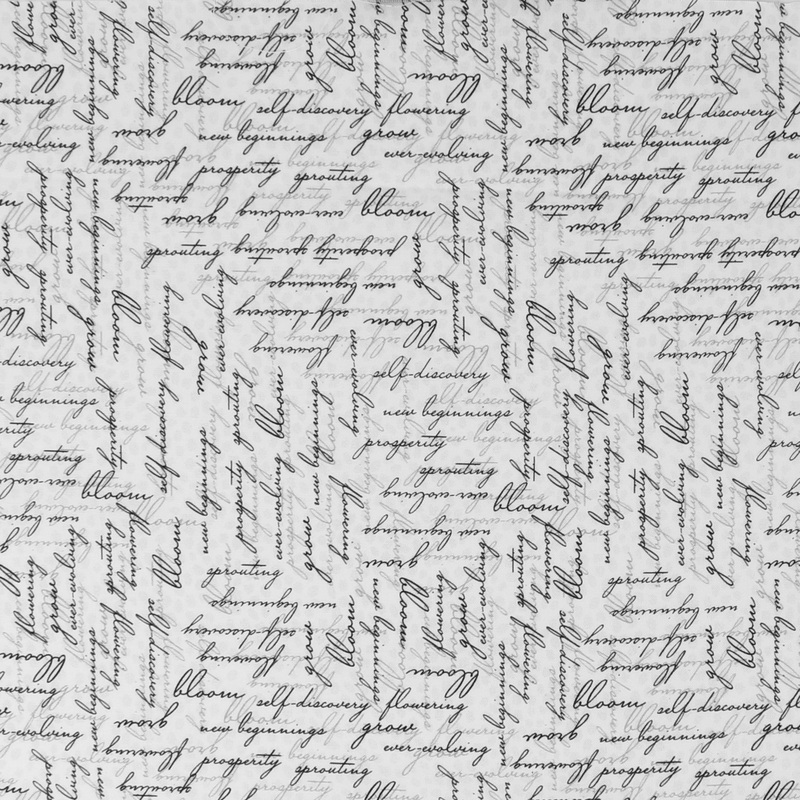 Windham Fabrics - Printed Cotton -TULIP FIELDS - 005 - White