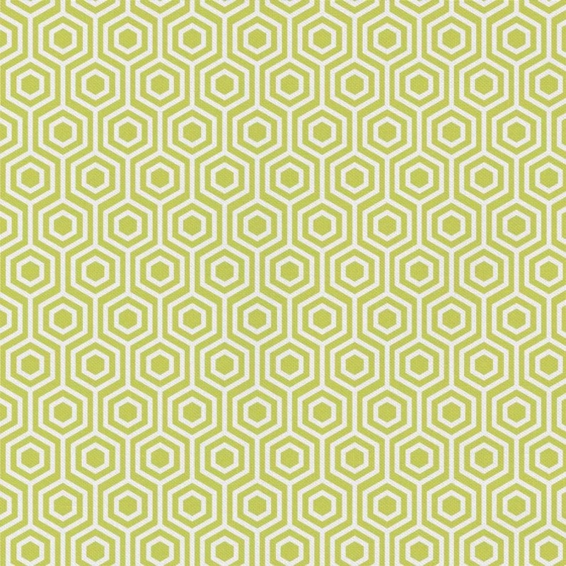 $5/yard Hexagon Lime