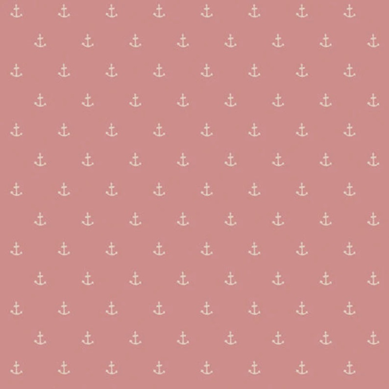 Art Gallery Enchanted Voyage Anchors Nautique Spell Blush  ENV-71781