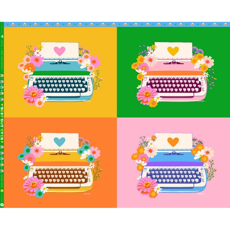 Best Day Ever - PANEL in Multi - Melody Miller - Ruby Star Society