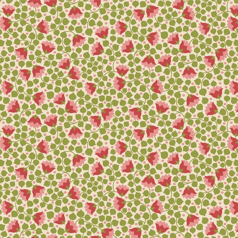 Wallflower BLENDER - Bellflower in Green - Tilda