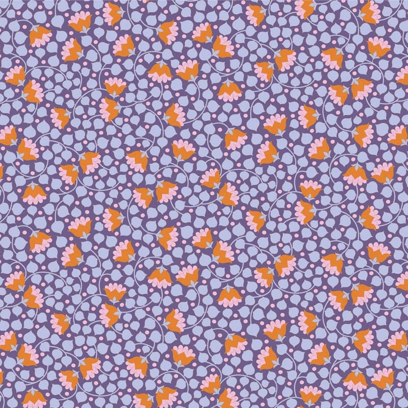 Wallflower BLENDER - Bellflower in Thistle - Tilda