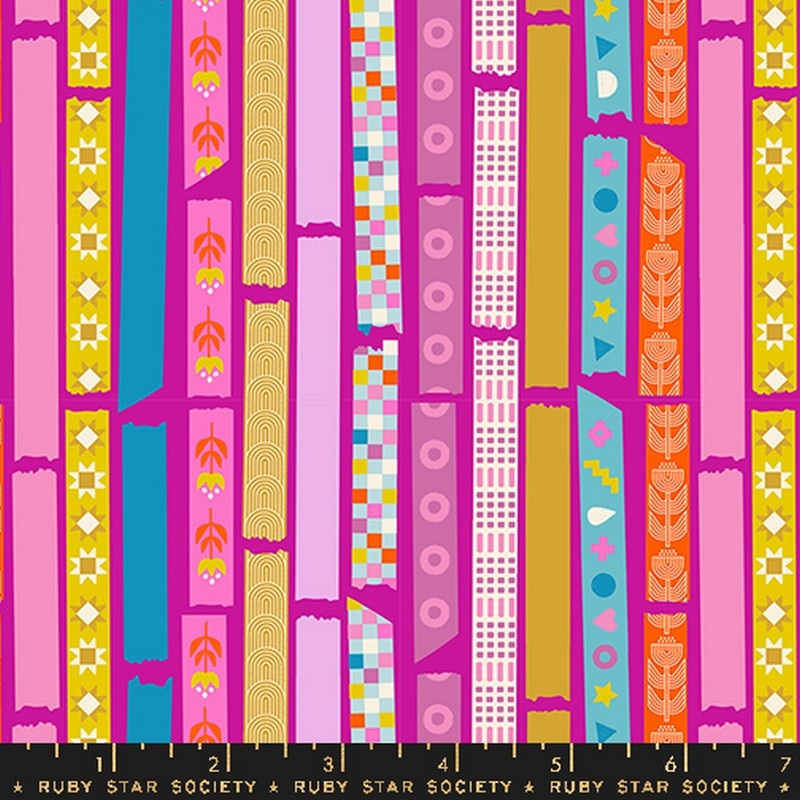 Washi Plus - Yay It's Tape in Berry - Rashida Colman-Hale - Ruby Star Society