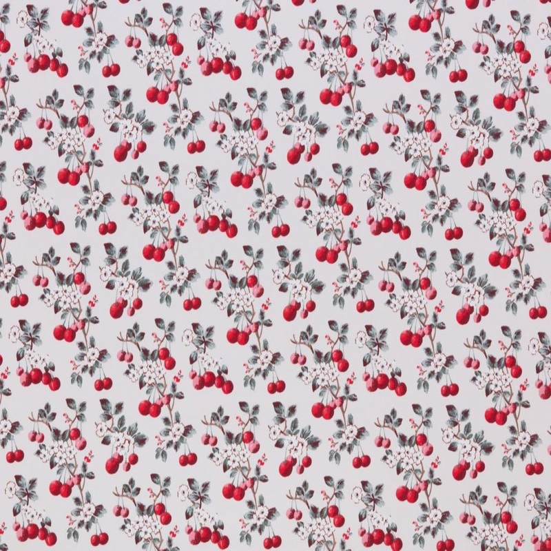 Ashley Wilde Cherry Sprig Red