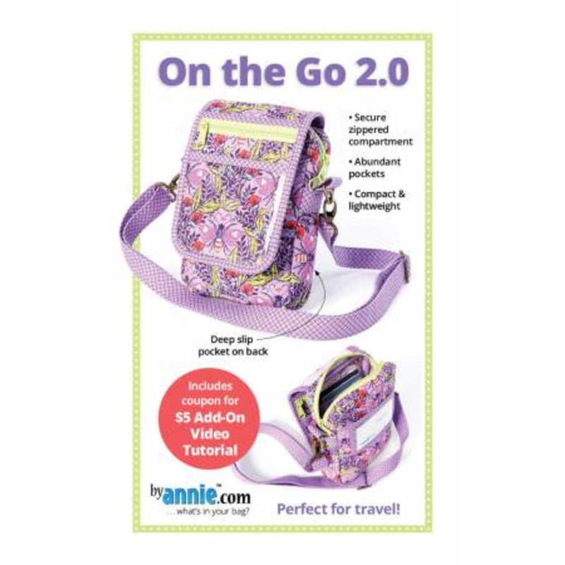 On The Go 2.0 Bag Pattern By Annie - PBA190-2