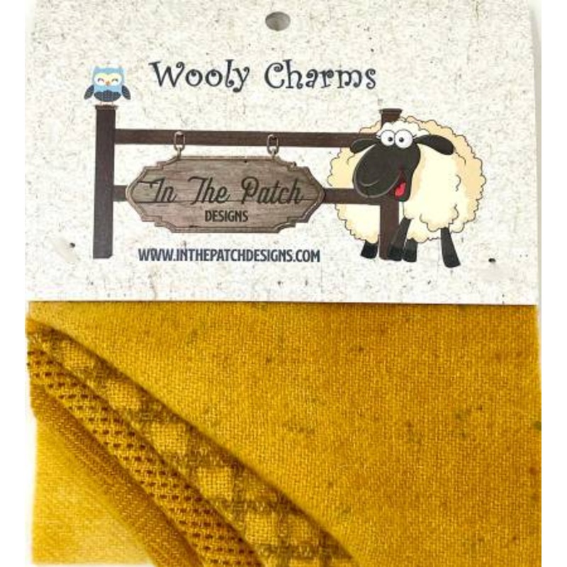 Wooly Charms - Cheddar - 5 pieces - WC5714