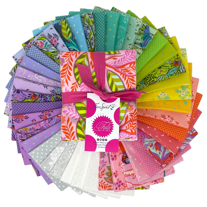 Full Moon Forest II Quilt Fabric by Tula Pink - 40 piece Fat Quarter Bundle (including True Colors 2025) - FB2FQTP.FULLMOON