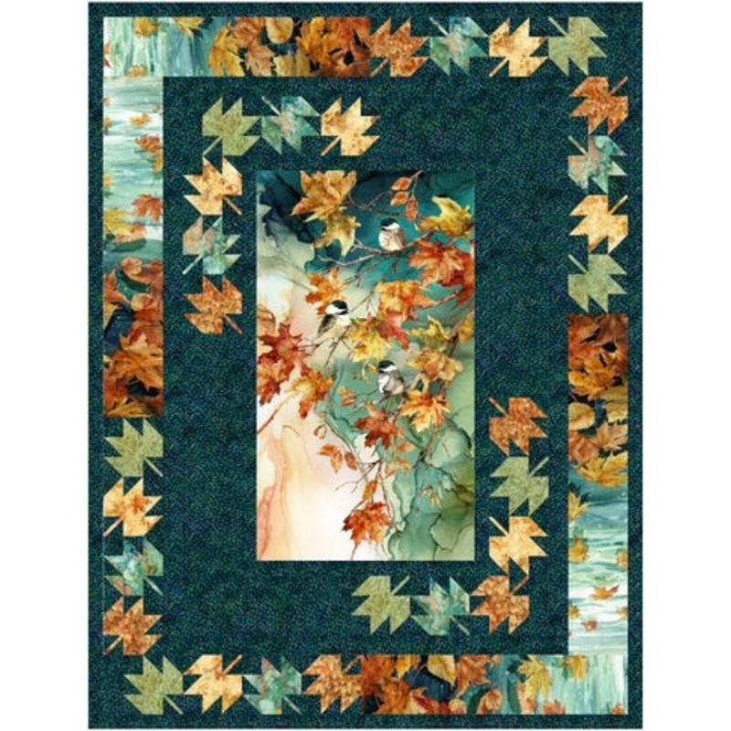 Autumn Blaze Quilt Kit - featuring Autumn Breeze - BLAZE-KT
