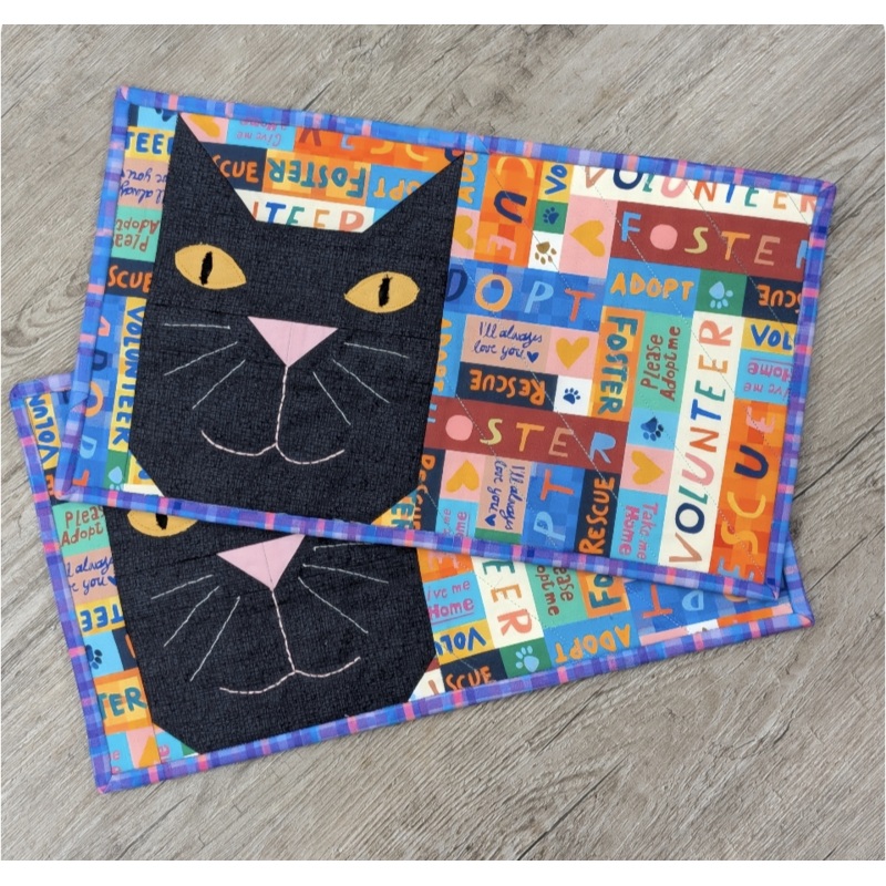 Kitty Cat Snack Mat Kit - makes 2 - CAT-SNCK