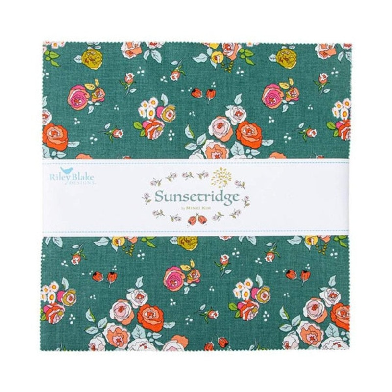 Sunsetridge Quilt Fabric - 10" Stacker - set of 42 10" squares - 10-15730-42
