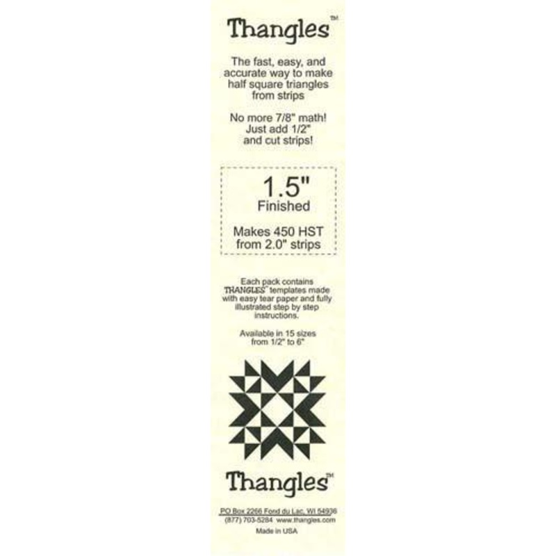 THNG Thangles Template 1.5" Finished - 01.50