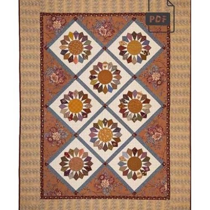 CHK Dresden Star LBQDS01 Quilt Pattern