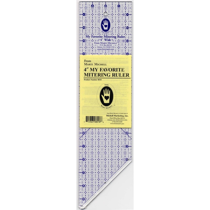 CHK 4 x 14 Inch My Favorite Mitering Ruler - MM8018