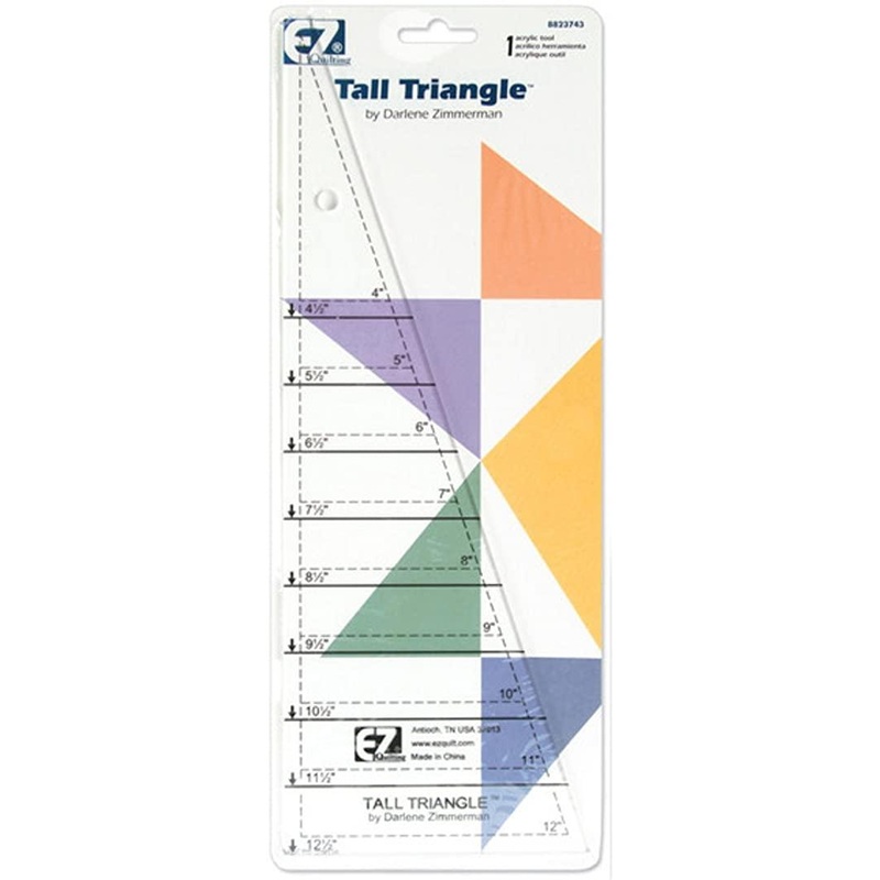 QID EZ Quilting Tall Triangle Ruler - 8823743