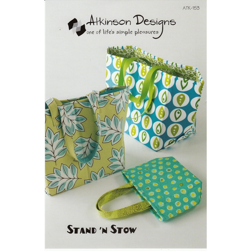 Stand 'N Stow Bag Pattern - ATK153