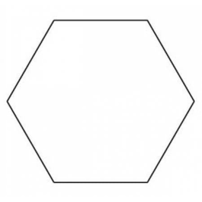 CHK 1in Hexagon Papers (100 pieces per bag)  - HEX1