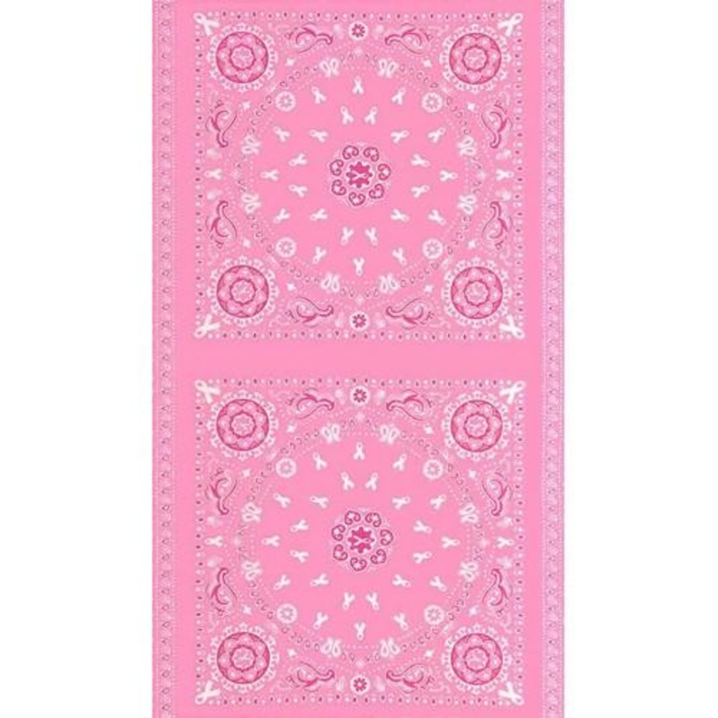WHM Project Pink Panel - 36406P-1 - Cotton Fabric