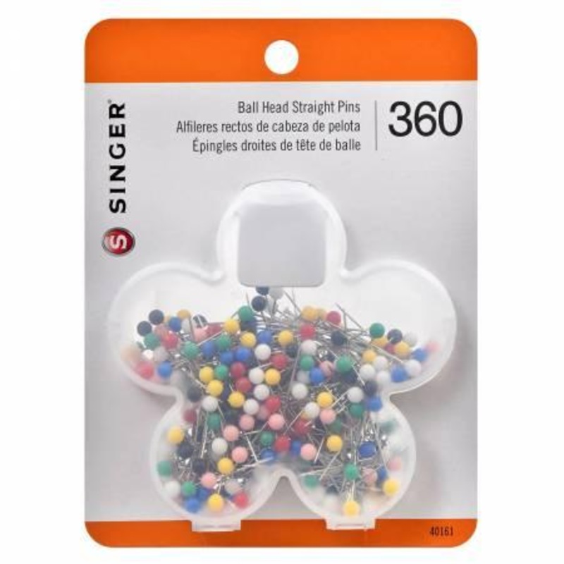 Ball Head Straight Pins Size 17 - 1-1/16in 360ct - 40161