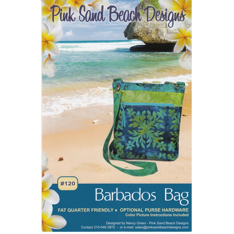 Barbados Bag Fat Quarter Friendly Pattern - PSB120