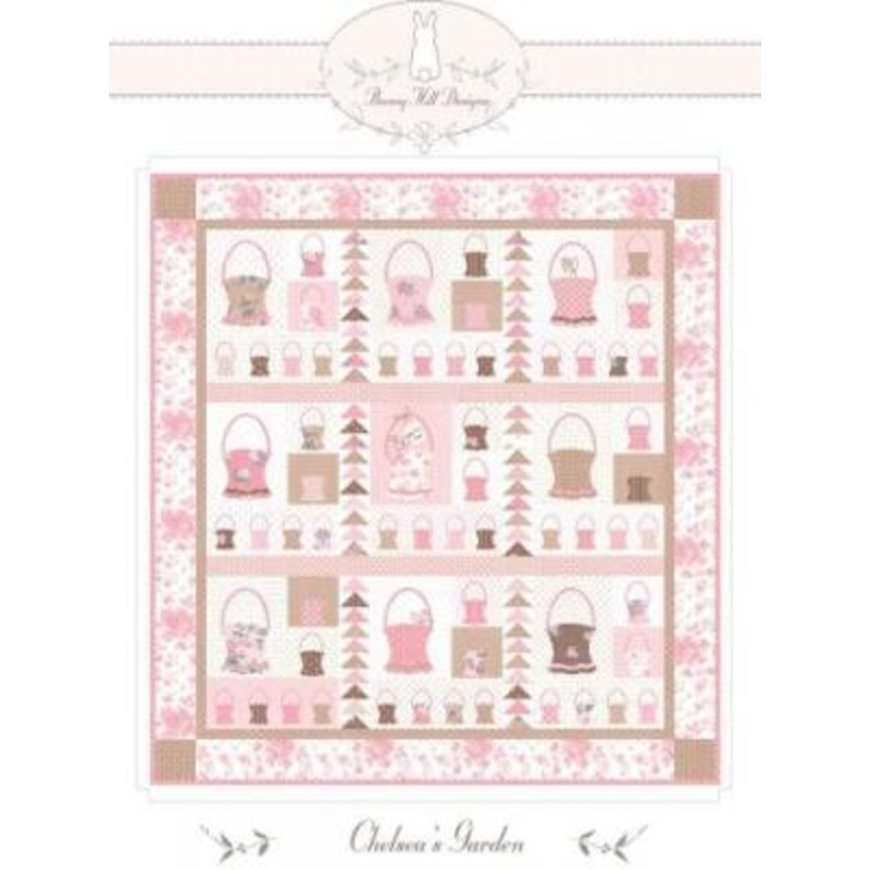 Chelsea's Garden Quilt Pattern 55 x 59 - BHD-2107G