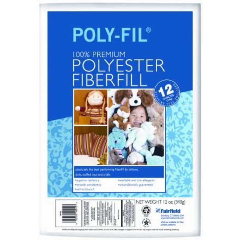 CHK Poly-Fil Stuffing 12oz - FPF12A - Batting