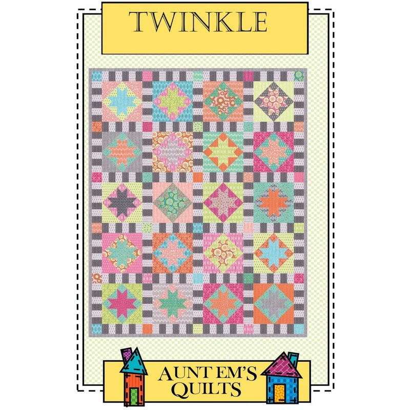 Twinkle Quilt Pattern 61 x 75 - AEQ-50G
