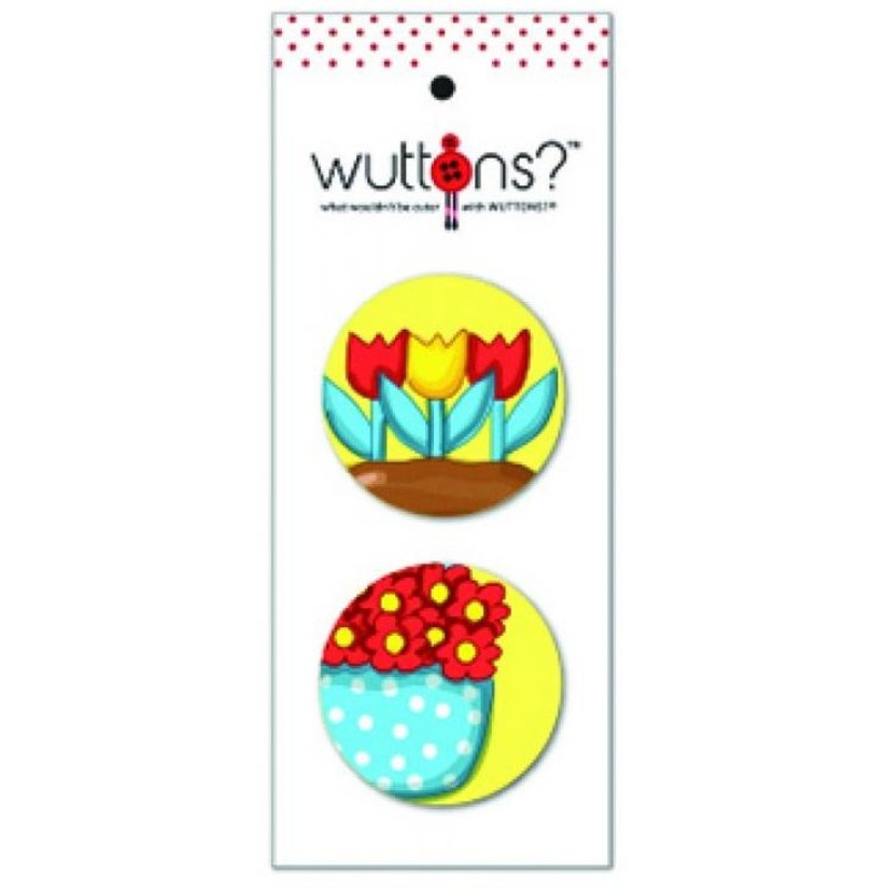 Wuttons Garden Print Large  34mm 2 Count - 5703